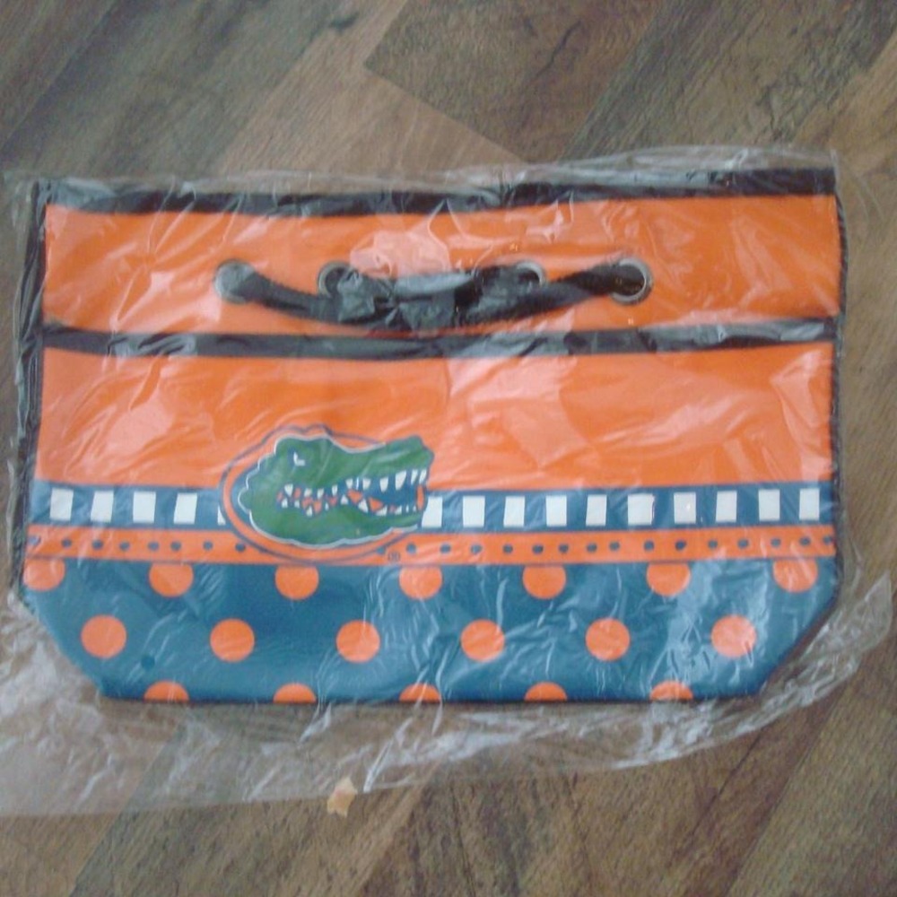 FLORIDA GATORS 8X14 BAG PURSE VINTAGE NEW TAILGATE HANDBAG TOTE